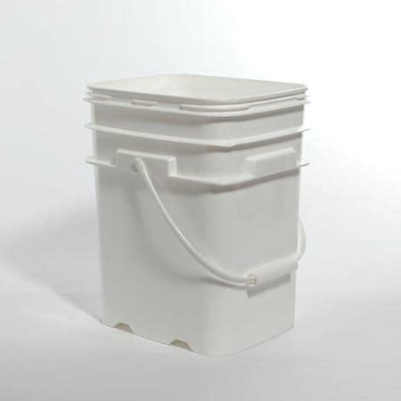 Pipeline Packaging Open Head Pail Hdpe White Gal