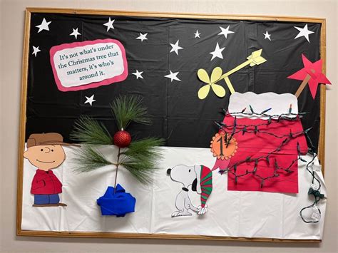 Charlie Brown Christmas Bulletin Board Charlie Brown Christmas