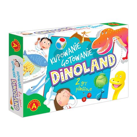 Gra Planszowa Alexander Dinoland Kupowanie Gotowanie TooHome