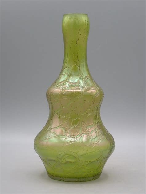 Loetz Double Gourd Vase Crete De Chine Vaas Glas Catawiki