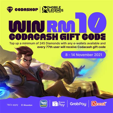 Free Mlbb Gift Code With Gcash Codashop Blog Ph