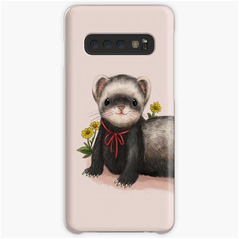 Little Ferret Case And Skin For Samsung Galaxy By Ednama Redbubble