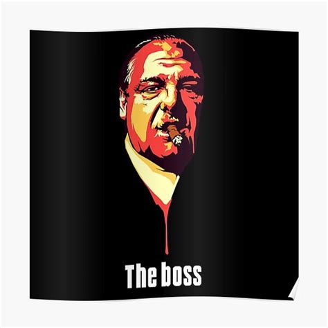 The Sopranos Tv Show Tony Soprano Premium Matte Vertical Poster Sold By