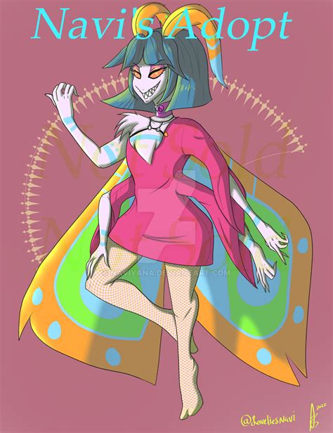 Open Hazbin Hotel Moth Adopt By Naviyana On Deviantart