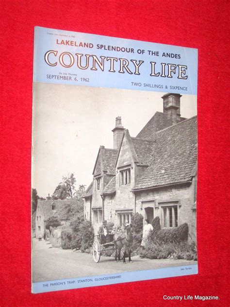 Country Life Magazine 1962 September 6 Miss Julia Lindsay Georgian