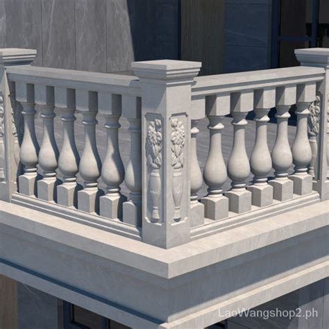 Roman Column Railing Mold Balcony Fence Vase Column Cement Pillar