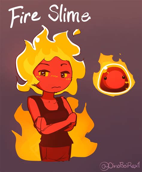 Fire Slime Made By Me Rslimerancher