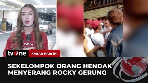 Detik Detik Sekelompok Orang Hendak Menyerang Rocky Gerung Kabar Hari