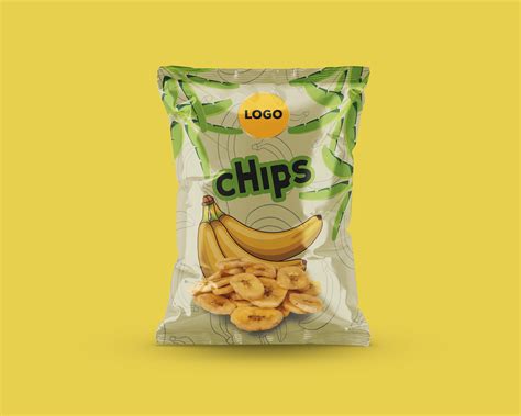 Banana Chips Packaging Design :: Behance