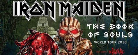 Iron Maiden Oficializa Primeras Fechas De The Book Of Souls World Tour