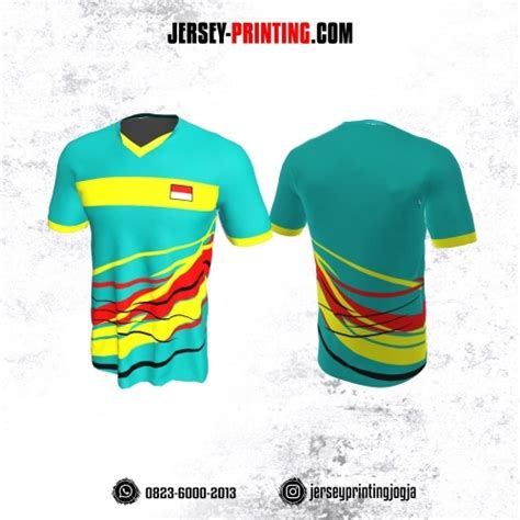 Desain Jersey Garis 15 Jersey Printing Bikin Jersey Satuan Murah