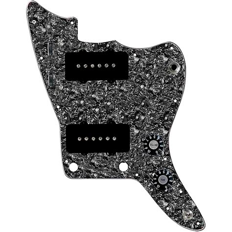 920d Custom Jm Vintage Loaded Pickguard For Jazzmaster With Black Pickups And Knobs And Jmh V