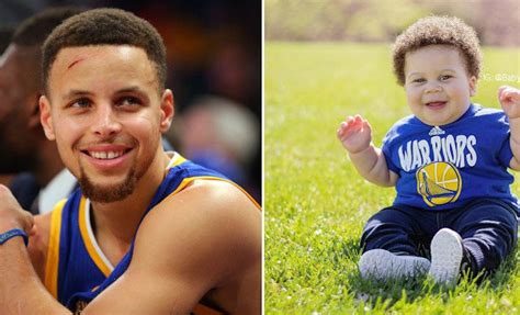 Steph Curry Has A Baby Doppelgänger Called Stuff Curry And Hes Adorable