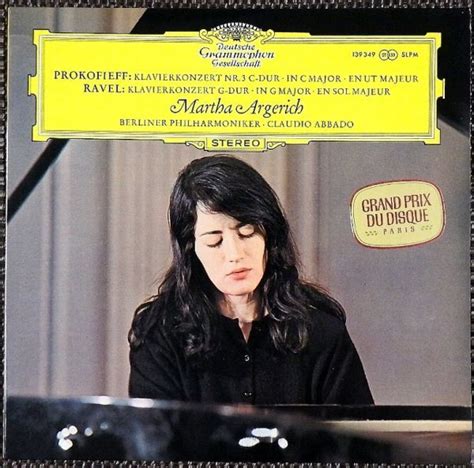 独DGG 139349 SLPM STEREO マルタ アルゲリッチ Martha Argerich Claudio Abbado