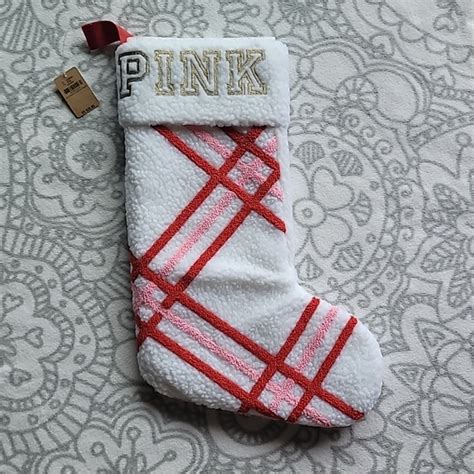 Pink Victorias Secret Holiday Victorias Secret Pink Holiday Stocking New Poshmark