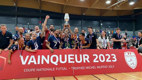 Futsal LÉtoile Lavalloise Remporte La Première Coupe De France De