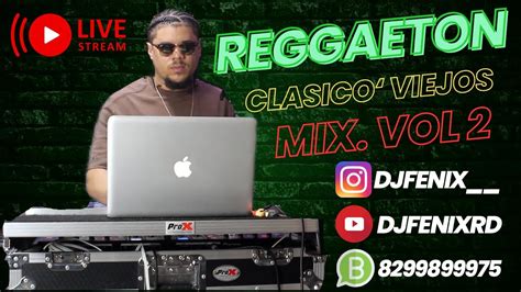 REGGAETON CLASICO VIEJOS MIX VOL 2 MEZCLA EN VIVO DE DJ FENIX YouTube