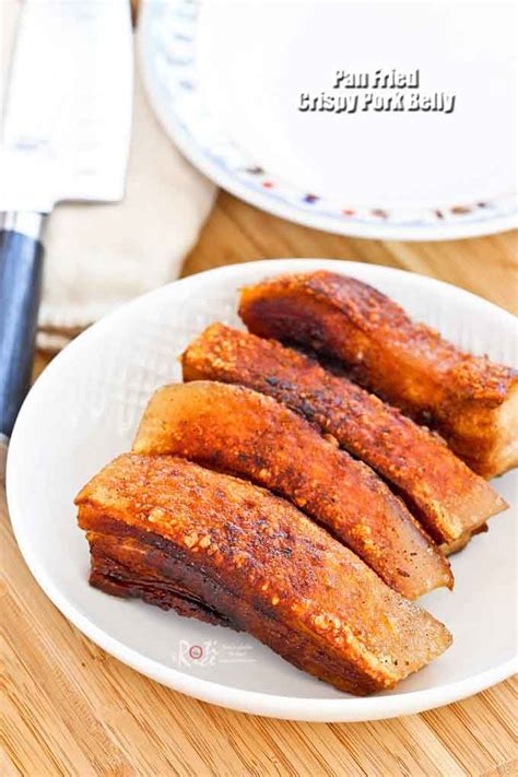 Make This Quick And Easy Pan Fried Crispy Pork Belly In 40 Minutes