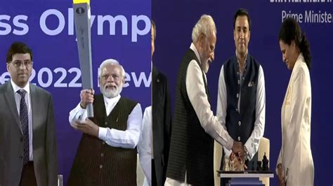 Pm Modi Launches Historic Torch Relay For Th Chess Olympiad Mixindia