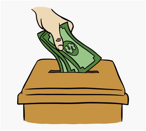 Donating Money Clipart Donation Clipart Hd Png Download