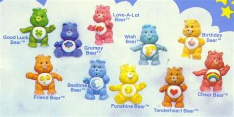 "The Care Bears are here, let's give them a cheer" | Childhood toys ...