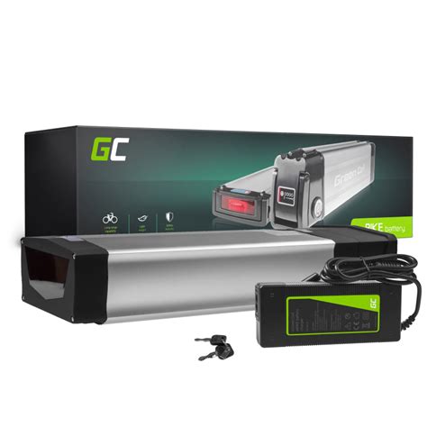 Green Cell E Bike Akku V Ah E Bike Li Ion Rear Rack Batterie Mit