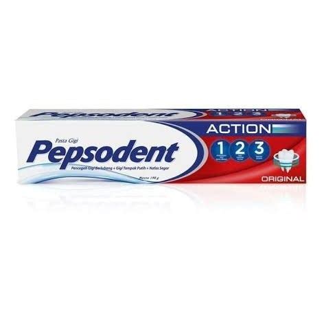 Pepsodent Toothpaste Ubat Gigi Original Action G Lazada