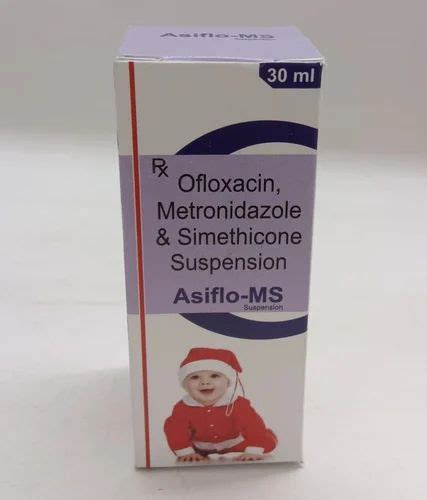 Ofloxacin Metronidazole Simethicone Suspension 30 Ml At Rs 70 Bottle