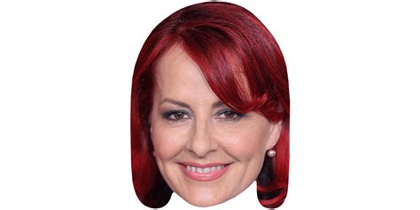 Carrie Grant Smile Celebrity Mask Celebrity Cutouts