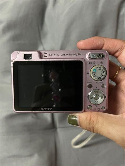 Sony Cybershot Dsc W Digital Camera Pink Photography Cameras On