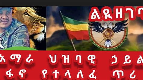 ከአማራ ህዝባዊ ኃይል ፋኖ የተላለፈ የጥሪ መግለጫ YouTube