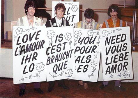 Finding Faith In A Good Friday World 128 The Beatles All You Need Is