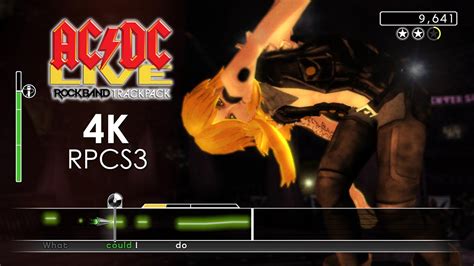 Ac Dc Live Rock Band Track Pack 4k 2160p 60fps Rpcs3 Emulator 0 0 28 15368 Sony Ps3