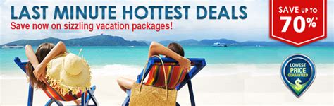 Cheap Last Minute Vacations | All Inclusive Vacation Packages