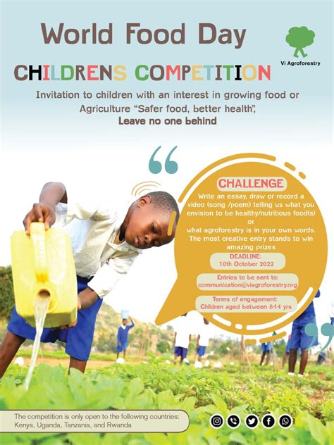 World Food Day Childrens Competition Vi Agroforestry