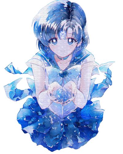 Sailor Mercury By Merishy Anime Manga Cartoon Girl Sailormoon Sailormercury