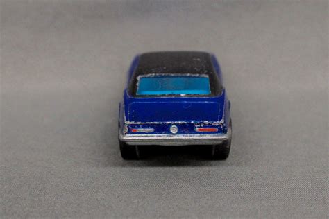 Hot Wheel Redline Custom Camaro Blue W Black Roof Hong Kong Blue