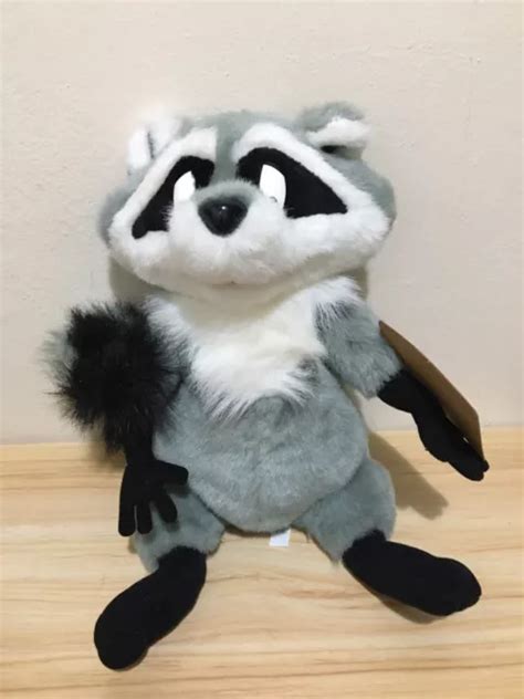 VINTAGE MATTEL DISNEY Pocahontas MEEKO Chattering Giggling Raccoon 14