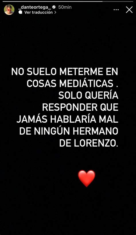 Dante Ortega Enfrent Las Duras Declaraciones De Cande Tinelli Contra