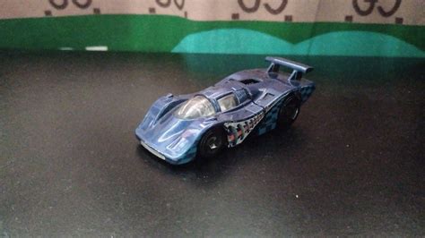 Hot Wheels Blue Race Car On Carousell