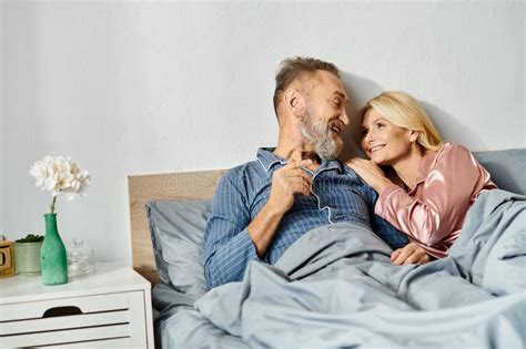 A Mature Man And Woman Wearing Stock Photo Image Of Handsome Modern 315132026