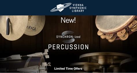 Vienna Symphonic Library Releases SYNCHRON Ized Percussion Sample