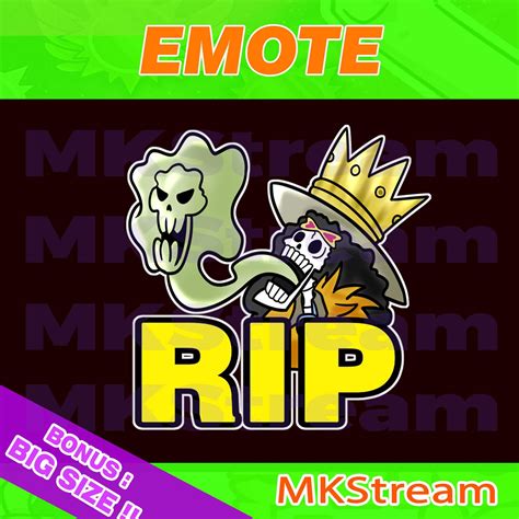 Artstation Twitch Emotes Brook Soul King Rip Artworks