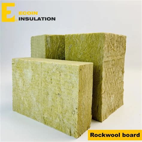 Mm Thick Rock Wool Insulation Mineral Wool Block Kg M Density