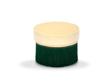 DIONE Round Pouf Dione Collection By Domingo Salotti