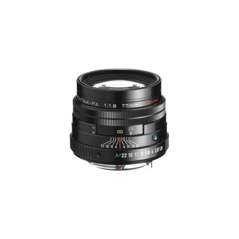 Pentax Mm F Smc Fa Limited Black K Mount Autofocus Lens At