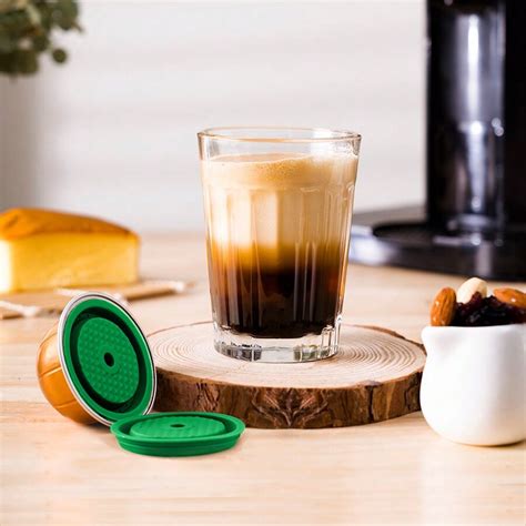 ICafilas Reusable Coffee Capsule Lids For Vertuoline Capsule Pods