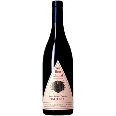 SANTA BARBARA PINOT NOIR AU BON CLIMAT