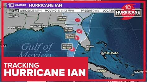 Hurricane Ian See Latest Forecast Cone Spaghetti Models Advisory Information Youtube