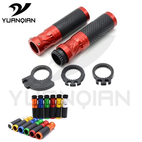 Universal 7/8'' 22MM Motorcycle Accessories Handle CAPS Handlebar Grips ...